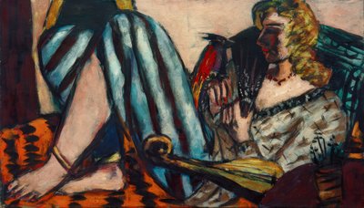 Vörös kakas nő alkotó: Max Beckmann