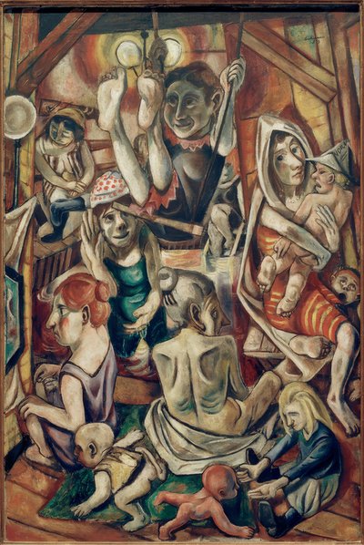 Női fürdő alkotó: Max Beckmann