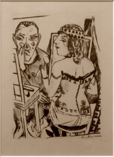 Gaderobe alkotó: Max Beckmann