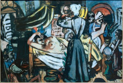 születés alkotó: Max Beckmann