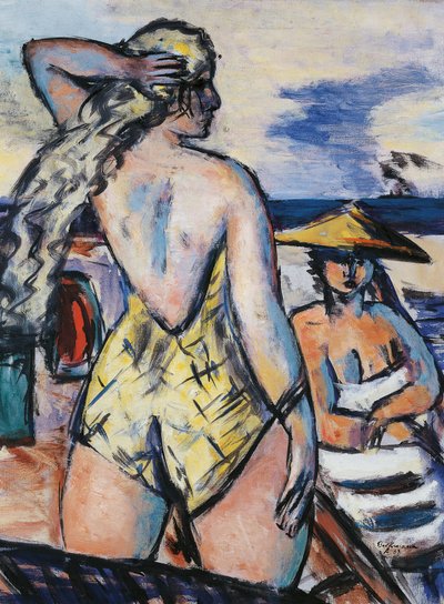 Lányok a tenger mellett alkotó: Max Beckmann