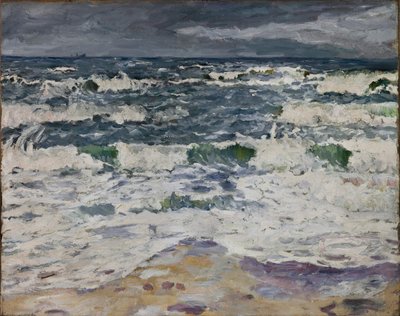 Szürke nap a tengernél alkotó: Max Beckmann
