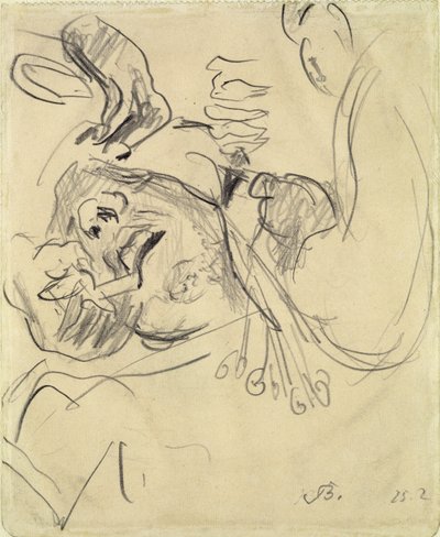 Fejsebészeti beteg alkotó: Max Beckmann