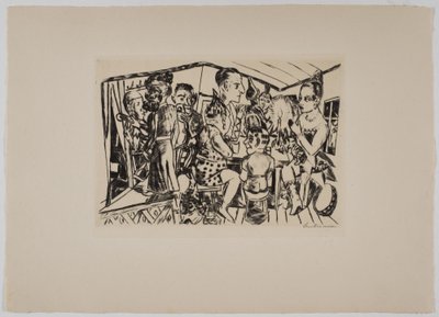 A kulisszák mögött alkotó: Max Beckmann