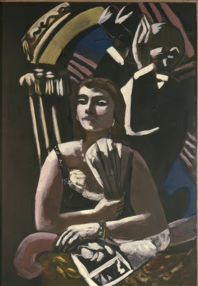 A dobozban alkotó: Max Beckmann