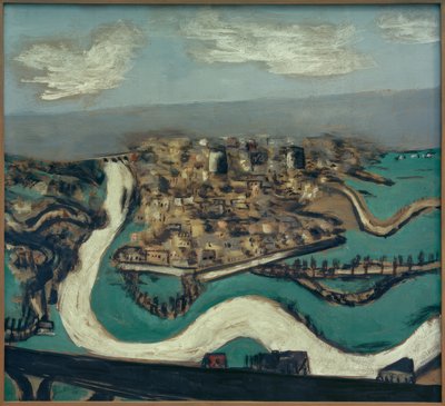 Saint-Germain táj alkotó: Max Beckmann