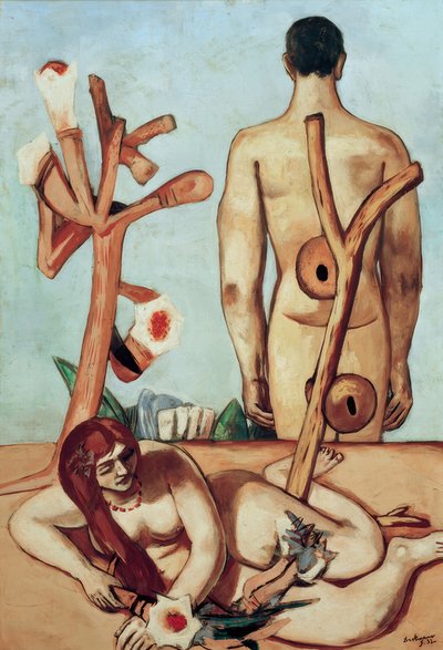 Férfi és nő alkotó: Max Beckmann