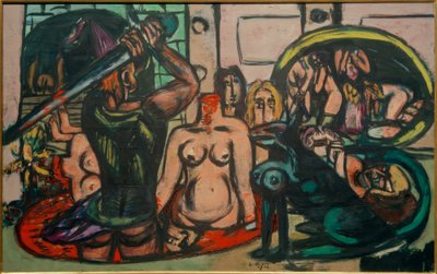 Perseus (Herkules) végső feladat alkotó: Max Beckmann
