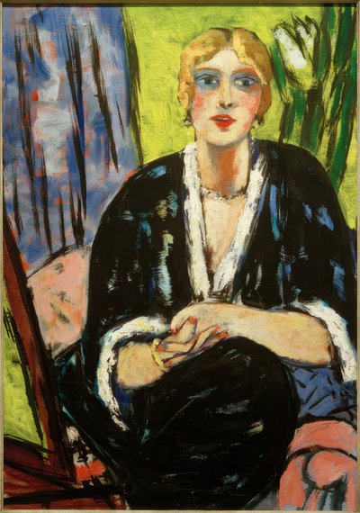 Lilly von Schnitzler portréja alkotó: Max Beckmann
