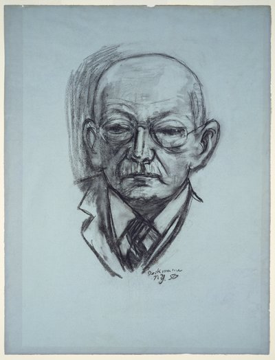Georg Swarzenski portréja alkotó: Max Beckmann