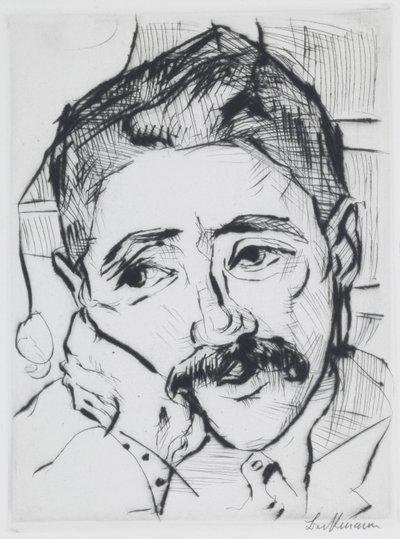 Walter Carl portréja alkotó: Max Beckmann