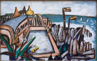 Cap Martin uszoda alkotó: Max Beckmann