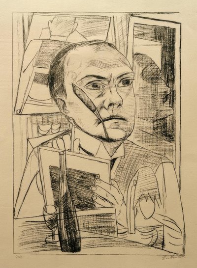 Még a szállodában is alkotó: Max Beckmann