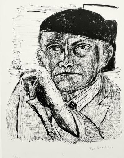 Önarckép alkotó: Max Beckmann
