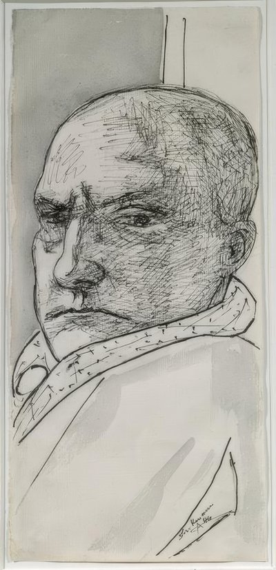 Önarckép alkotó: Max Beckmann