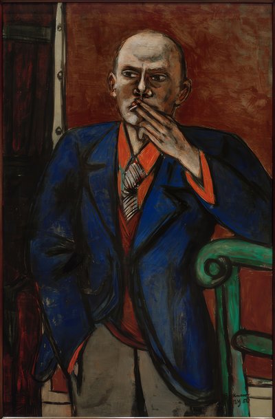 Önarckép alkotó: Max Beckmann