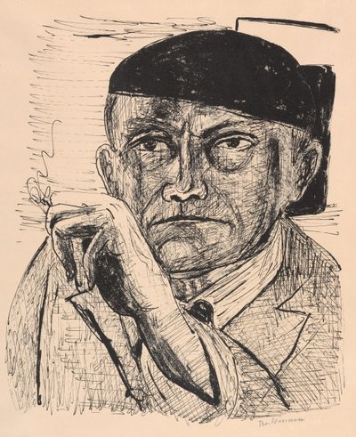 Önarckép (Self-Portrait) alkotó: Max Beckmann