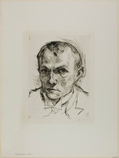 Önarckép alkotó: Max Beckmann