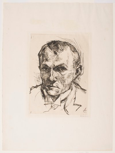 Önarckép alkotó: Max Beckmann