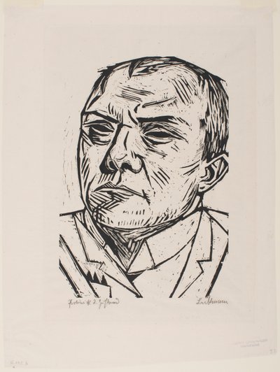 Önarckép alkotó: Max Beckmann