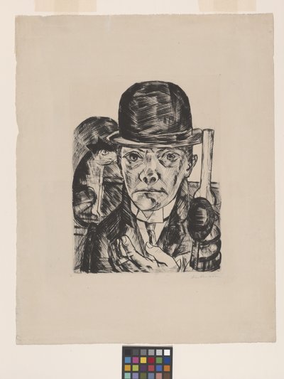 Önarckép Bowler Kalapban alkotó: Max Beckmann