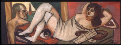 Szieszta alkotó: Max Beckmann