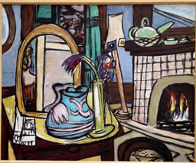 Max Beckmann csendélet sirályokkal festménye (1884-1950) alkotó: Max Beckmann