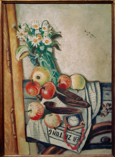 Csendélet százszorszépekkel alkotó: Max Beckmann