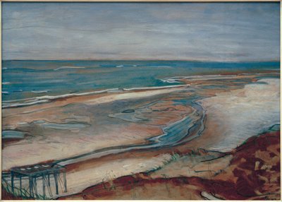 Tengerparti táj alkotó: Max Beckmann
