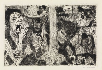 Utca II alkotó: Max Beckmann