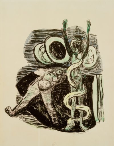 Az ember bukása alkotó: Max Beckmann