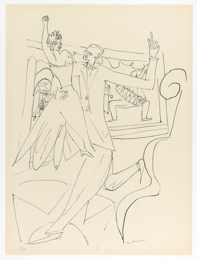 Tango, negyedik lemez a Day and Dream-től alkotó: Max Beckmann