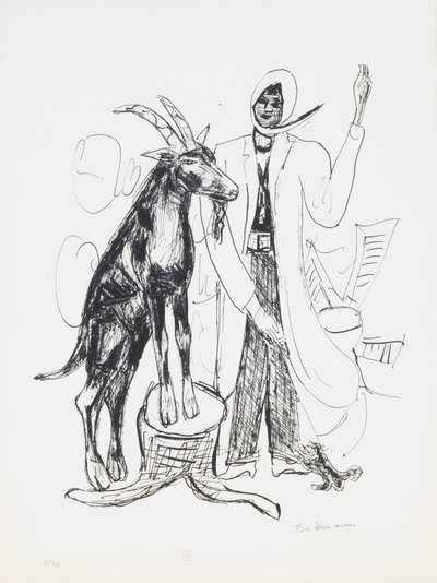 The Buck, 9. lemez a „Day and Dream” portfólióból alkotó: Max Beckmann