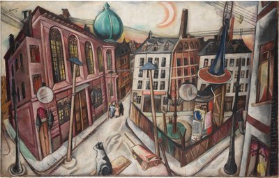 A Frankfurt Am Main-i zsinagóga alkotó: Max Beckmann