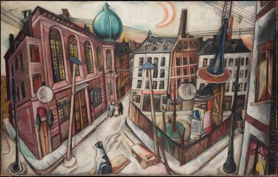 A Frankfurt Am Main-i zsinagóga alkotó: Max Beckmann