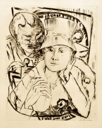 Theatre Lodge alkotó: Max Beckmann