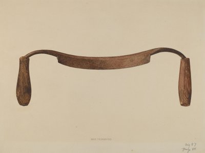Vonókés, c. 1938. alkotó: Max Fernekes