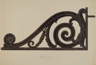 Tekercs, 1938. alkotó: Max Fernekes
