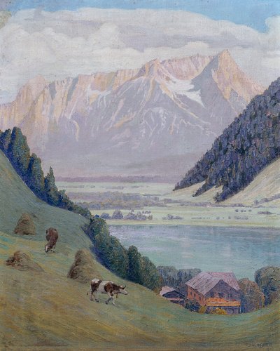 hegyi tó alkotó: Max Kahrer