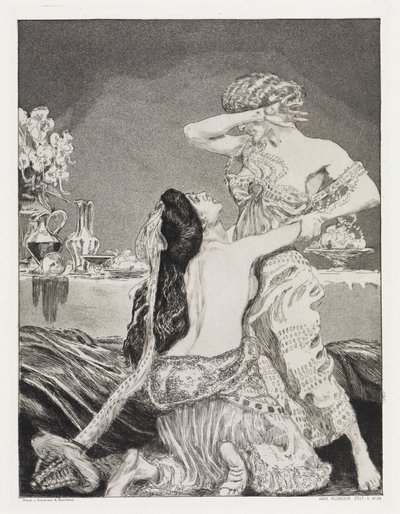 „Bestürmung” (Zelt, XIV. mű, 2. rész, 28. sz.) alkotó: Max Klinger
