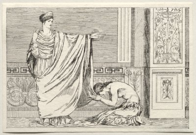 Ámor és psziché: Psyche és Juno alkotó: Max Klinger