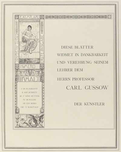 Elhivatottság alkotó: Max Klinger