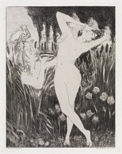 A tál (Sátor, XIV. opus, 1. rész, 15. sz.) alkotó: Max Klinger