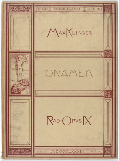 Drámák: VI motívumok X lapon. Rézkarcok Opus IX alkotó: Max Klinger