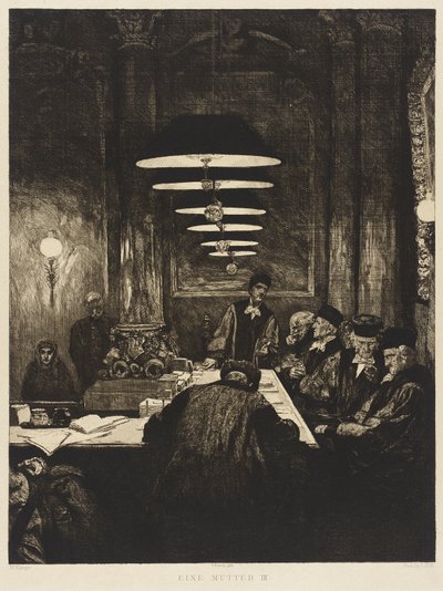 Egy anya III alkotó: Max Klinger