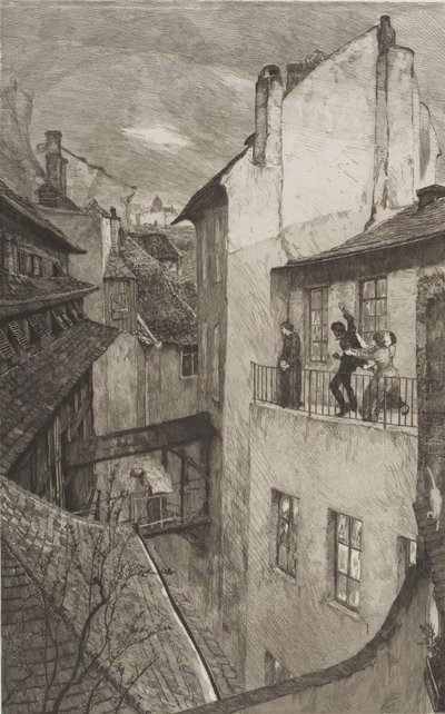 Egy anya (A Mother) I, a Dramen Opus IX (Dráma) című műből alkotó: Max Klinger