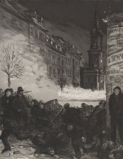 Märktage (Márciusi napok) II, a Dramen Opus IX (Dráma) című műből alkotó: Max Klinger