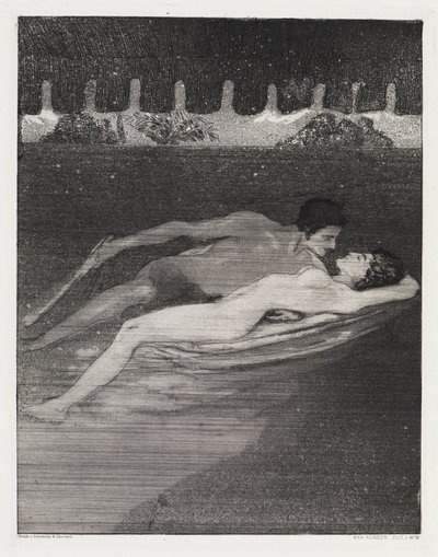 Éjszaka (Sátor, XIV. mű, 1. rész, 12. sz.) alkotó: Max Klinger