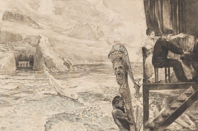 Opus XII, Brahms fantázia, 1894. alkotó: Max Klinger