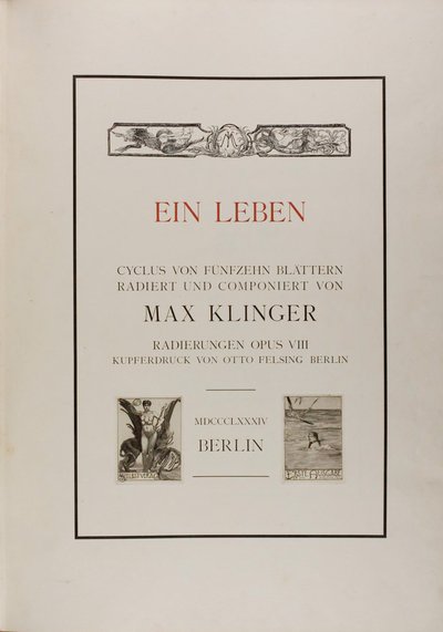 Címlap: Egy élet alkotó: Max Klinger